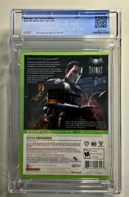 Batman: The Telltale Series (Xbox 360, 2016) Brand New Sealed Graded CGC 9.9 A++