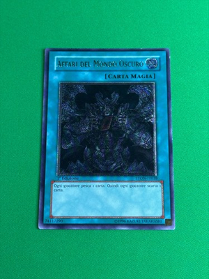 #ad Dark World Dealings STON IT038 1st Edition Ultimate Italian $69.99