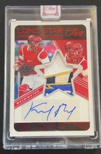 2022 Panini Three and Two Lone Star Signatures 3/3 Keibert Ruiz Auto