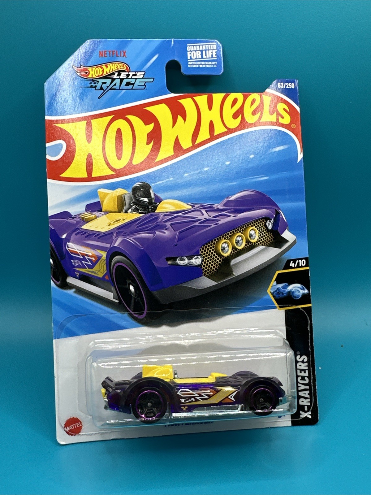 2025 🔥 HOT WHEELS 🛞 MONTERACER, 4/10 X-RACERS, 63/250, LETS RACE