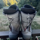 VANS Men's Snowboard Boots Size 10.5 Gray/Black Dial Lacing Waterproof — photo 2