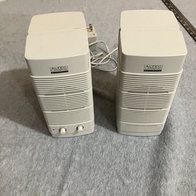 VTG 90s Altec Lansing Multimedia ACS5 Wired Computer Speaker Set w/Power Supply