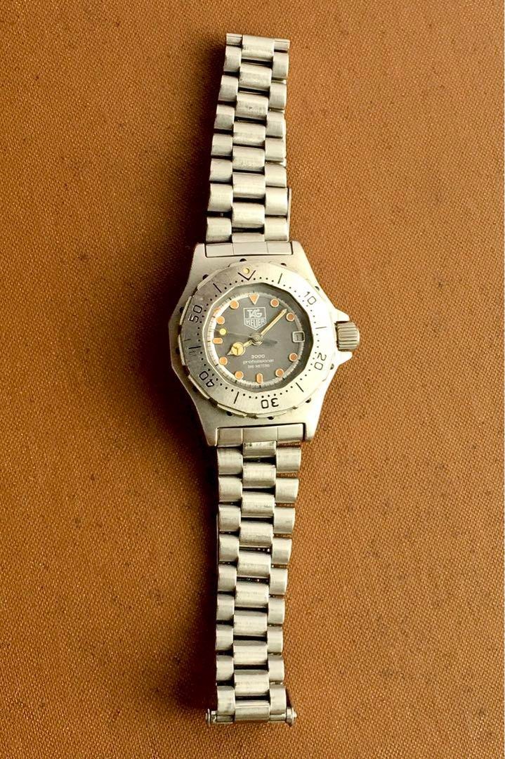 TAG Heuer 3000 Professional 932.208 200M Diver Quartz Watch 31mm