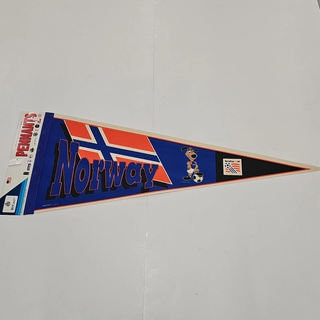 Fanion Vintage NASL Toronto Metros - 1970's, Taille Réelle, Original Soccer