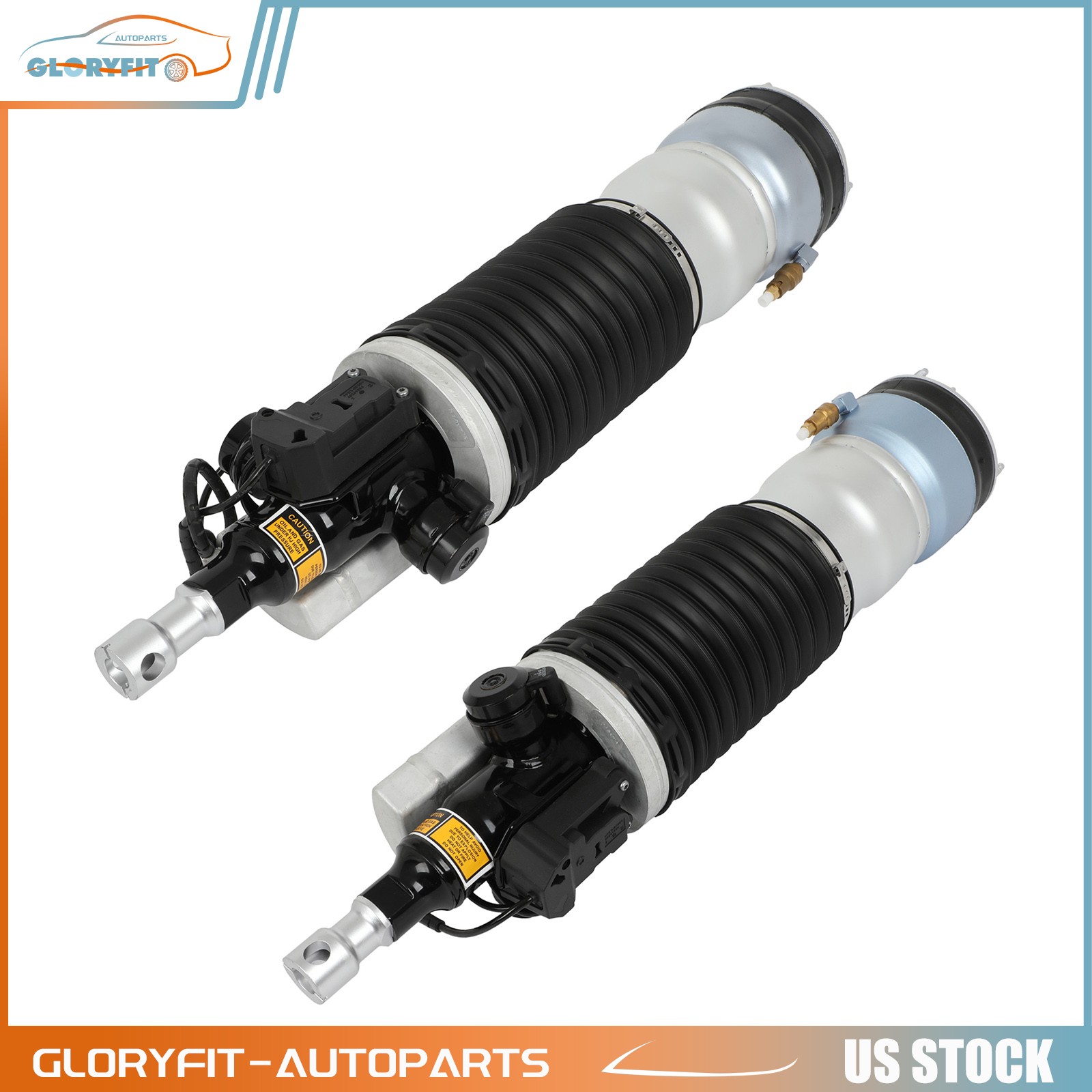 Front Pair Air Shock Strut For Rolls Royce Ghost RR4 Wraith RR5 Dawn RR6 2008-19