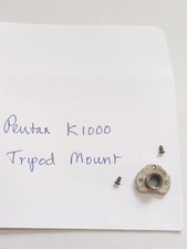 Asahi Pentax K1000 Film Tripod Mount Original Used Internal Spare Part