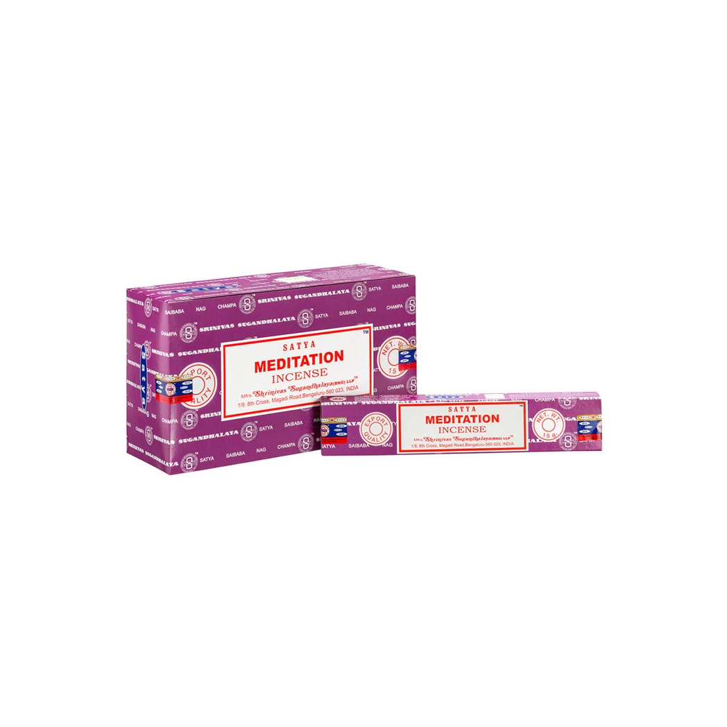Satya Nag Champa Meditation Incense Sticks - Image 3