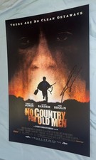 Josh Brolin Signed 12x18 Photo No Country For Old Men