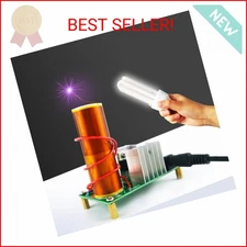 WWZMDiB Mini DIY Tesla Coil Kit Practice Soldering Project Electronic Kit for Ad