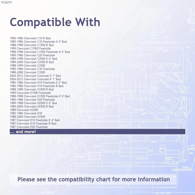 Caja de herramientas de camión cruzado estándar de tapa única negra diamante [69x13,5x19,25 pulgadas]  Foto 3 de 3