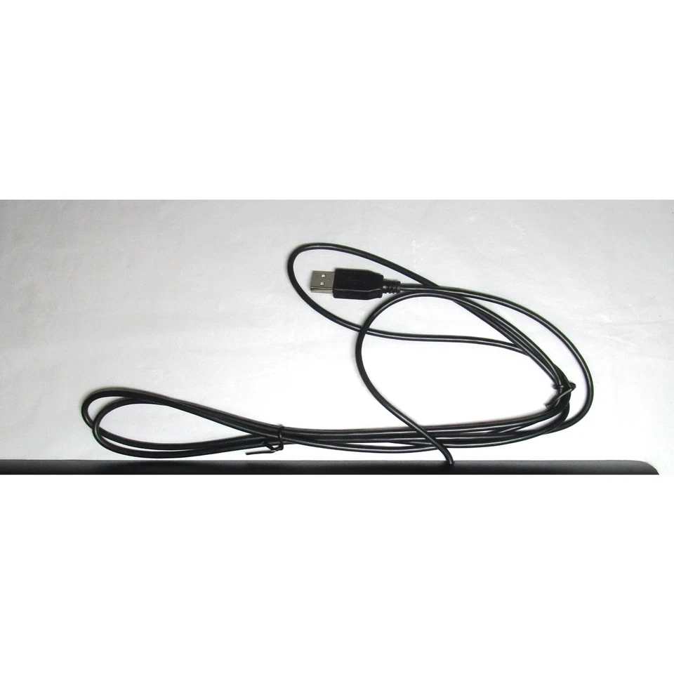 Hewlett-Packard Keyboard Wired USB Black QWERTY Plastic Model SK-2026 - Image 3 of 3