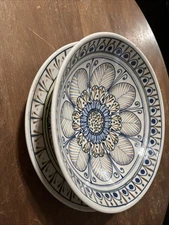 Rothwoman Plate and Bowl Signed Limited Edition Hand Painted