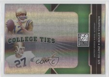 2006 Donruss Elite College Ties /1000 Roger Staubach Joe Bellino #CT-4 HOF 11y7