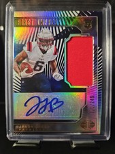 2024 Illusions Football Javon Baker Rookie Patch Auto First Impressions /249 