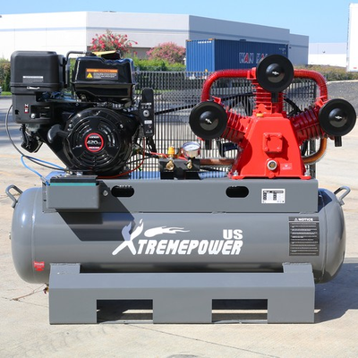 #ad XtremepowerUS 30 Gallon Air Compressor 13HP Gas Drive Truck Mounted Gas Engine $1749.95