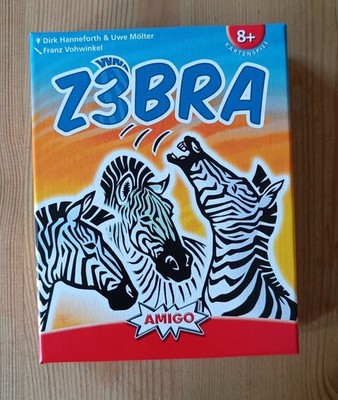 Kartenspiel Z3BRA