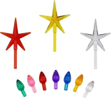 Creative Hobbies Ceramic Christmas Tree Replacement Medium, Multicolor 