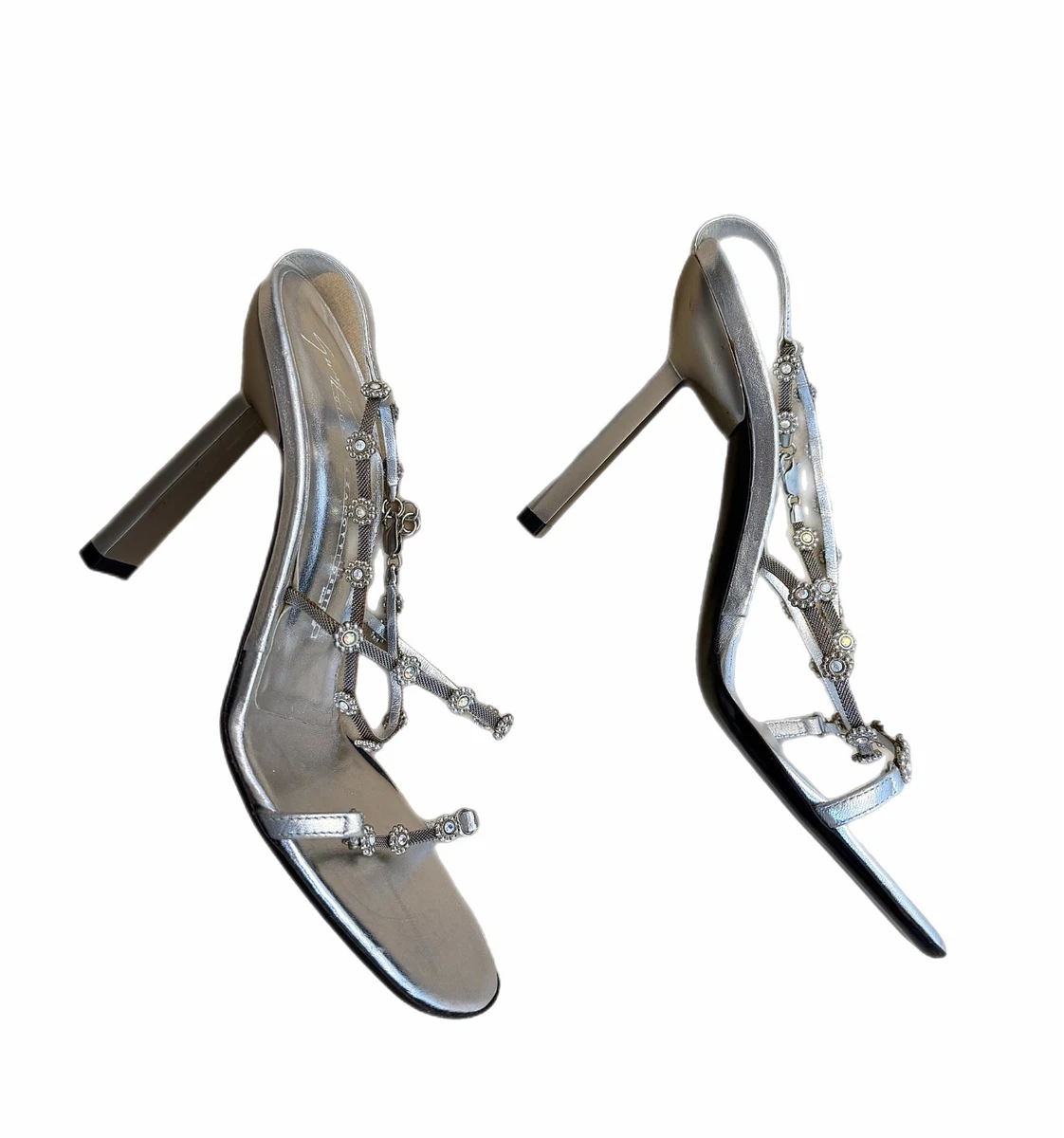 Giuseppe Zanotti Heels Silver for sale - eBay