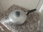 Vtg Magnalite Wagner Ware Sidney O The Gourmet Double Spout Pan 4672P W/Lid 2qt