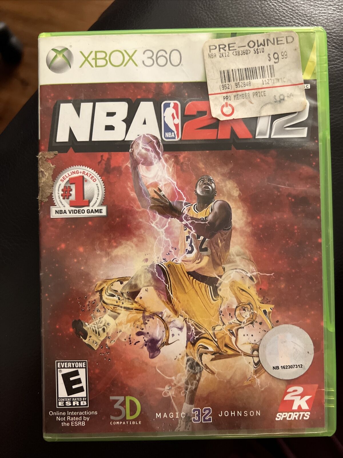 Nba 2k12 Xbox 360 Midia Fisica Usado Jogo De Basquete