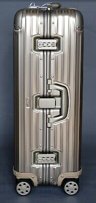 Rimowa Topas Titanium (pre-LVMH) 64-98 Liters full set NEU Rimowa Topas Titanium (pre-LVMH) 64-98 Liters full set NEU