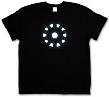 ARC REACTOR I T-SHIRT - Iron Avengers Tony Stark Man Mark Invincible Industries