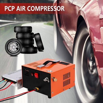 #ad Sale Auto Stop 12V PCP Air Compressor 30MPA High Pressure Pcp Air Rifle Pump $150.33