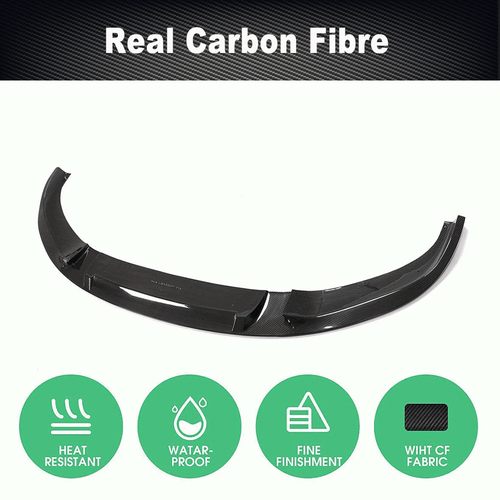 Passt für BMW 8er G14 G15 G16 Carbon Frontlippe Frontspoiler Schwert Frontansatz - Bild 7 von 12