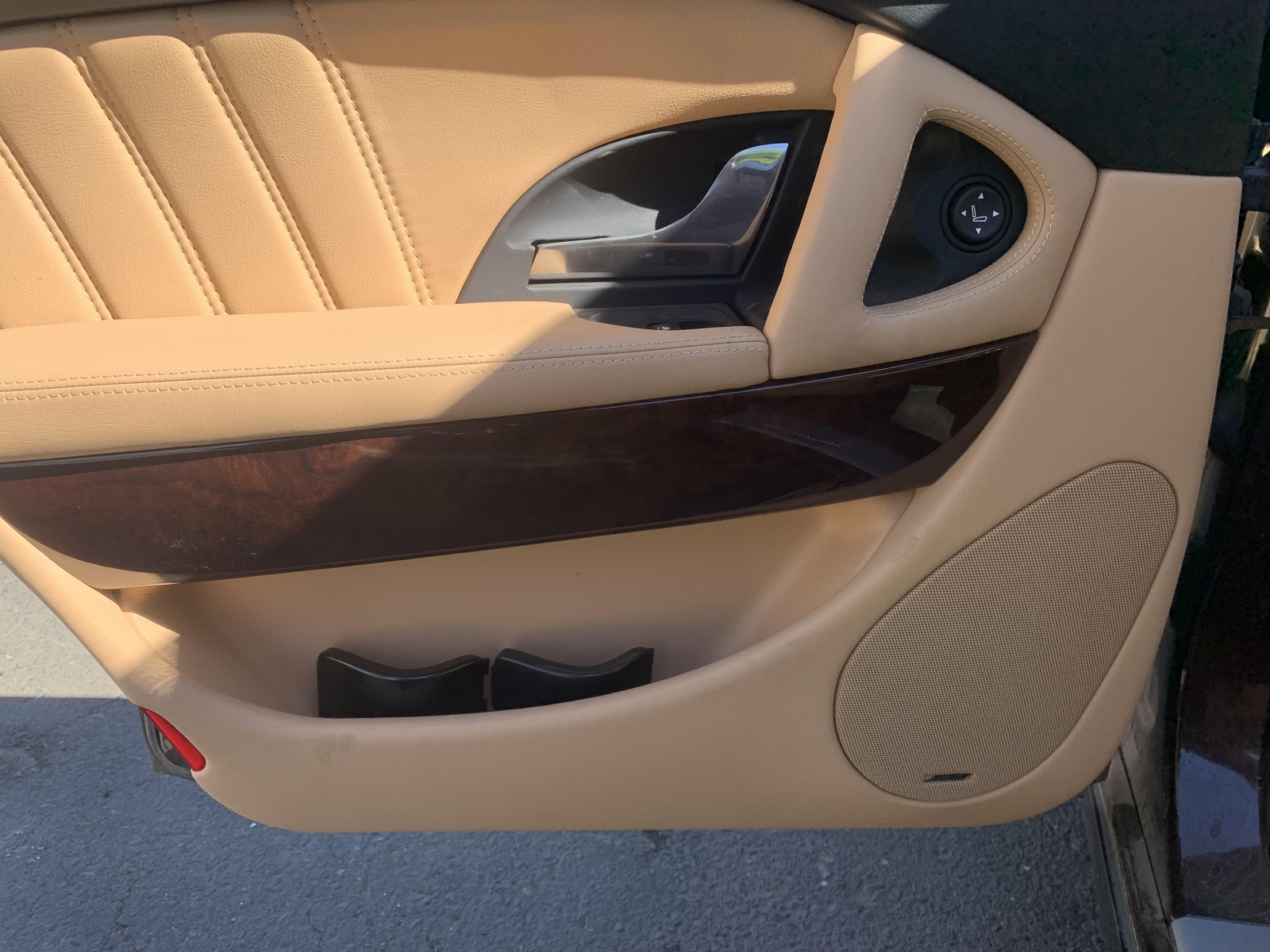 08 MASERATI Left LH Driver Rear Door Trim Panel