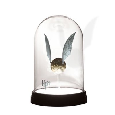 Paladone Harry Potter NEW * Golden Snitch Bell Jar Light * Accent Lamp Quidditch