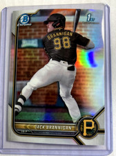 2022 Bowman Draft #BDC-154- JACK BRANNIGAN Refractor Rookie RC 1st Bowman