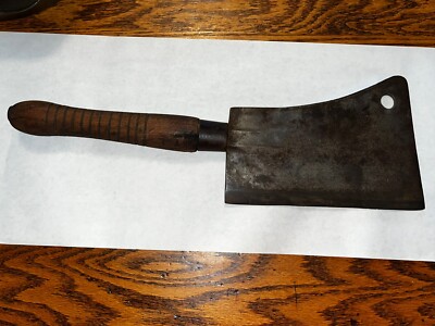 Vintage William Beatty & Sons Chester, PA Meat Cleaver Knife, 2 Lb 5 oz