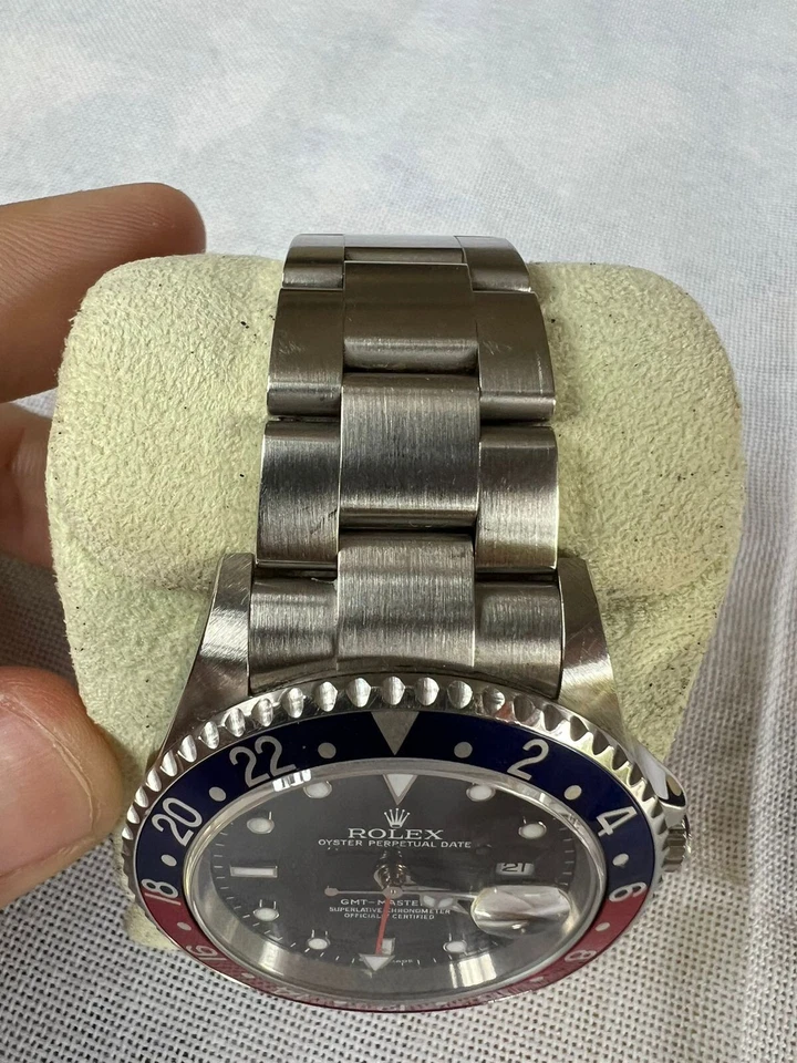 Rolex GMT-Master II 16710 -  PEPSI - Special with "ERROR DIAL" 3186 caliber mov. - Image 3 of 4