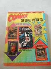 COMICS SOURCE #1, FEBRUARY 1993, VENOM, COMSTAR COMICS, ELECTRIC CITY COMICS, NM