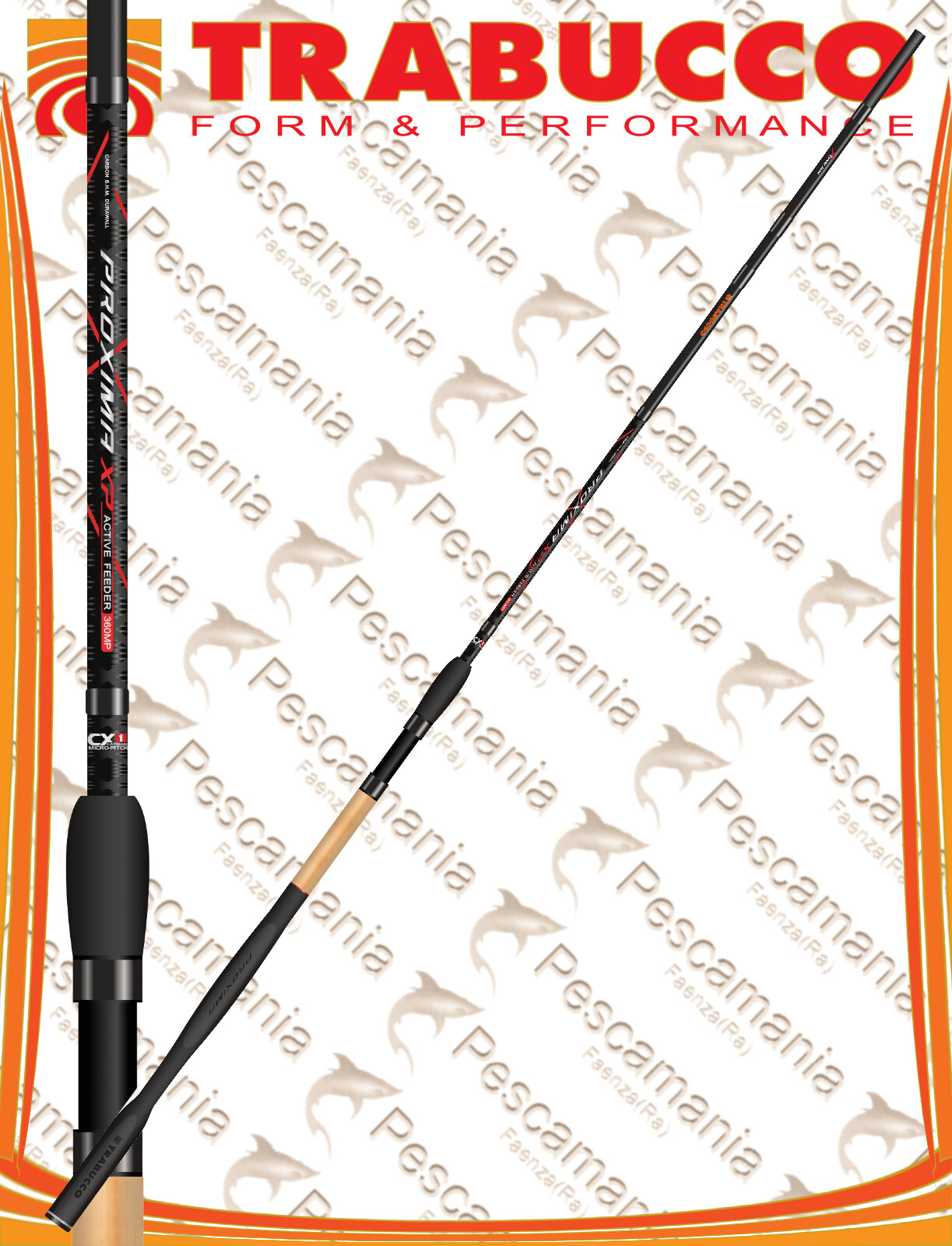 Canna Feeder Trabucco PROXIMA XP ACTIVE FEEDER 13’ (3.90) 90 g