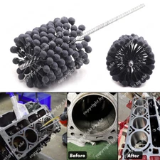 Bore 3-3/4" 95MM Engine Cylinder Flexible Hone Brush Ball 240 grit Deburring NEW