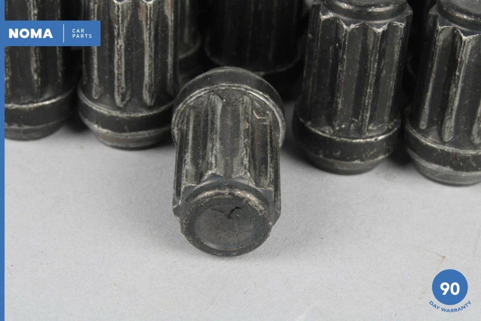 03-08 Jaguar S-Type X204 Juego de 24 pernos de llanta/tuercas OEM Foto 4 de 4