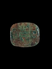 UNIQUE ANTIQUE ANCIENT EGYPTIAN Ring Good Luck Happy Life Magic Hieroglyphic