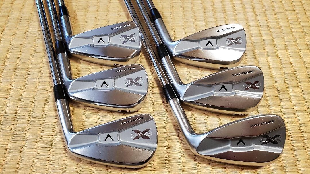 Callaway RAZR X MUSCLE Iron Set 6pcs 5-9+Pw Memphis10 DB Flex SR 