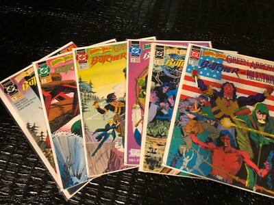 The Brave And The Bold Green Arrow 1 2 3 4 5 6 DC 1991 Set high grade BX15