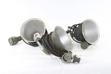 1 X Vecchia Lampada NVA Esercito Vintage DDR Faretto Torcia 220V