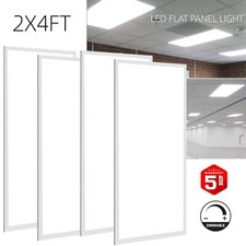 2x4ft 75Watt LED Edge-lit Flat Panel Light Fixtures Drop Ceiling Troffer Fixture