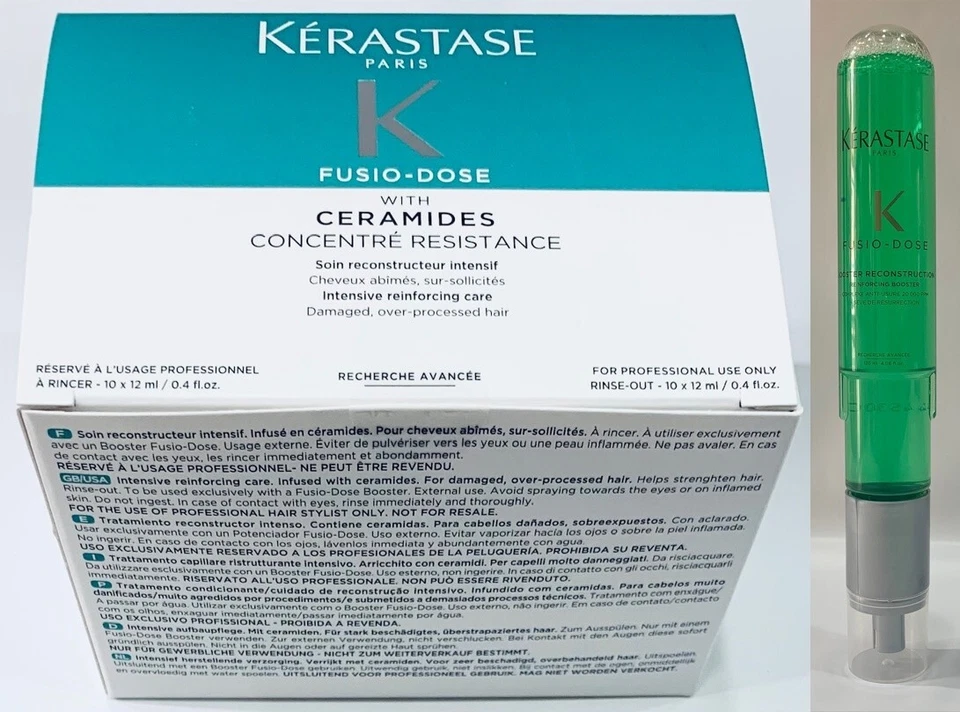 Concentre Resistance 10 X 12ML + Booster Reconstruction 120ML Kerastase