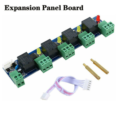 Alarm Output Fire Control Expansion Panel Board For 1/2/4 TCP Controller(Blue)