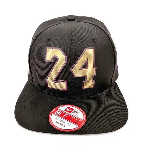 KOBE BRYANT LIQUID INFUSED LIMITED EDITION OF 824 SNAPBACK HAT CAP