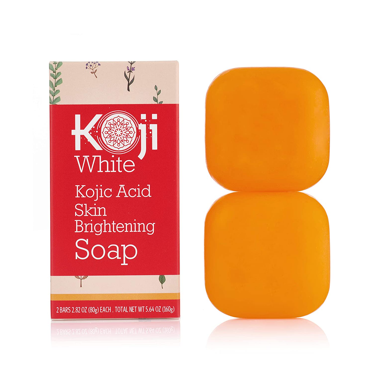 Pure Kojic Acid Skin Brightening Soap for Dark Spot & Glowing Skin, Moisturizing