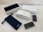 Case Prada Sunglasses Hard Cloth Box Cream Authentic Magnetic Large 17X6.5X5 CM