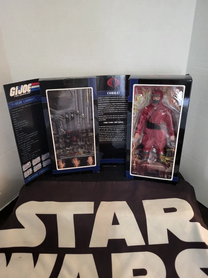 Red Ninja G.I. JOE COBRA SIDESHOW 1/6 12" Exclusivo Falta una Cabeza Foto 4 de 4