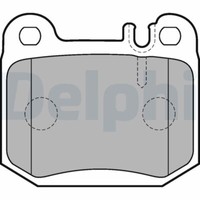 Delphi LP1705 Bremsbelagsatz, Scheibenbremse FüR Maserati MERCEDES-BENZ