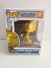 Funko Pop! Freddy Bowling Gold Trophy SE 2023 Summer Convention Exclusive SDCC